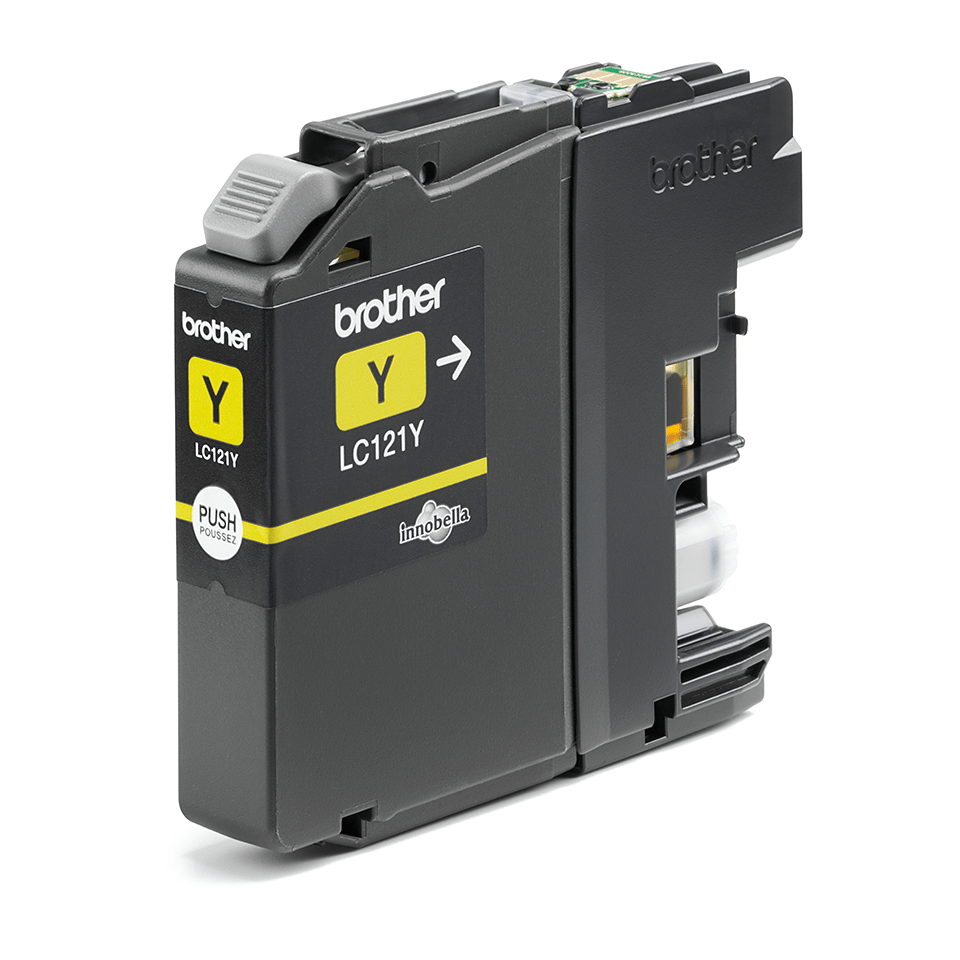 Genuine Brother LC121Y Ink Cartridge – Yellow 2